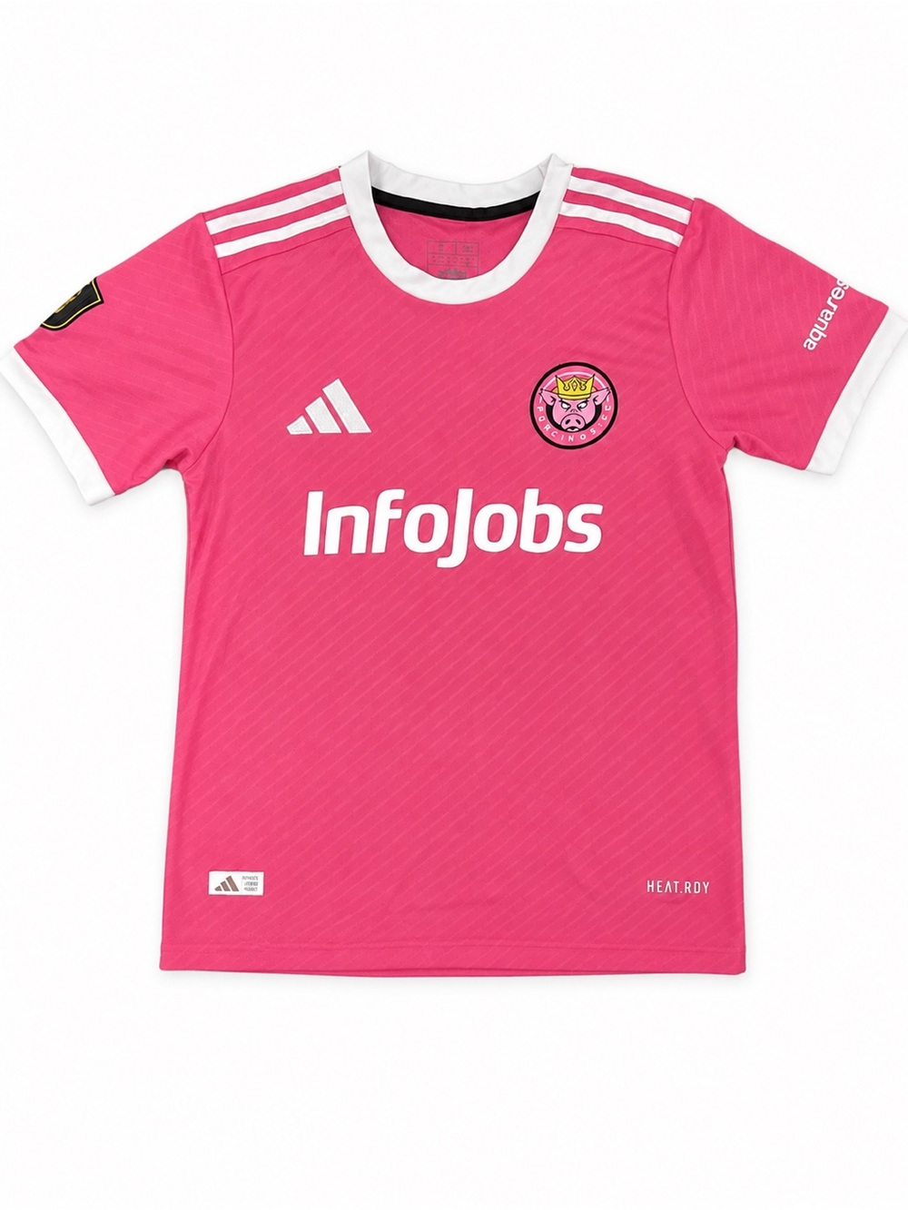 Adidas Porcinos FC Kings League Pink Soccer Jersey #12 Men’s Size Small